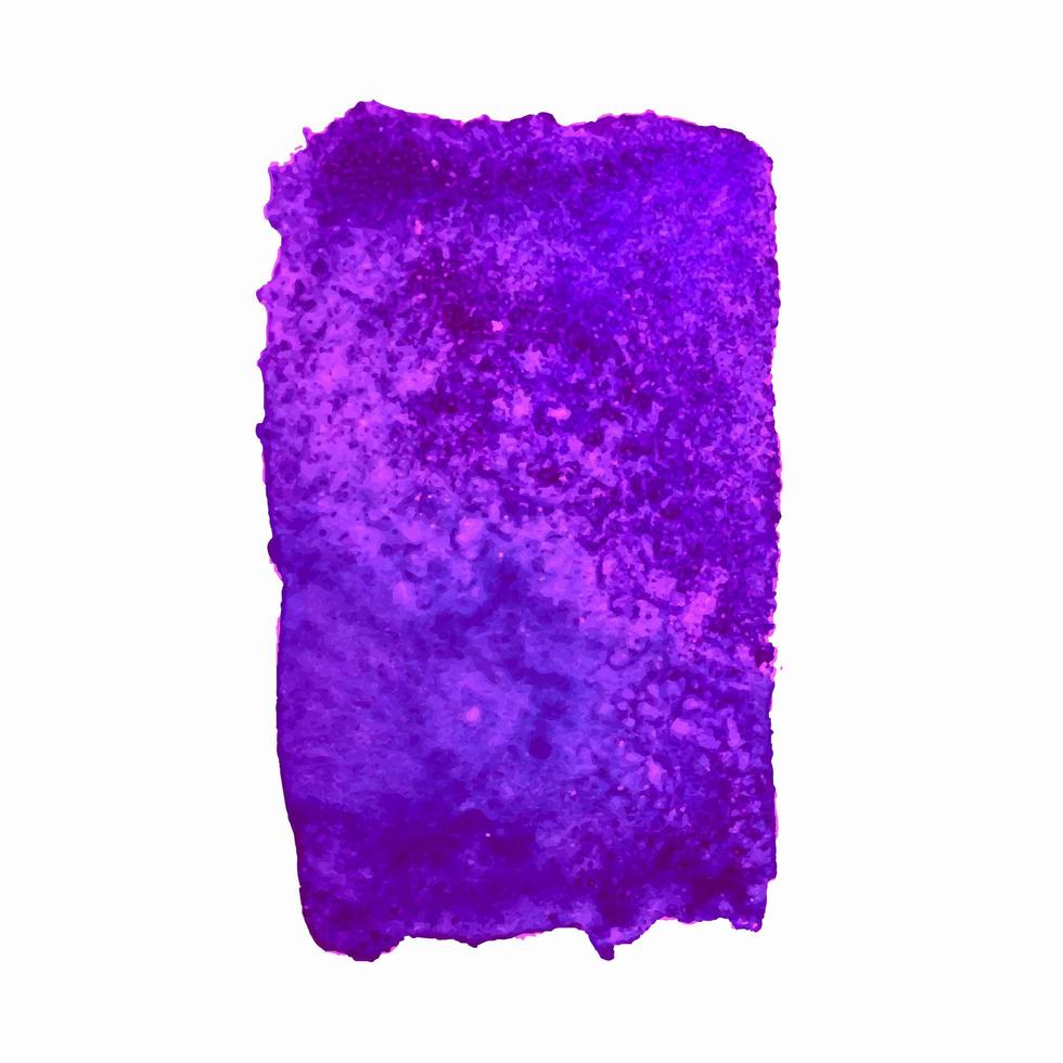 paarse aquarel vlek vector