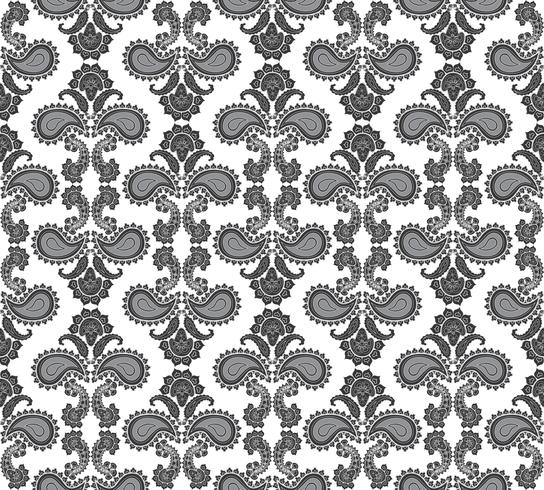 Naadloze bloemmotief. Oosterse textuur. Bloem ornament vector