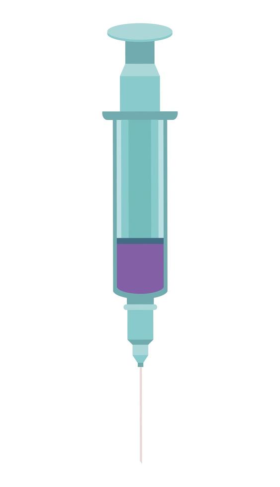 vaccin spuit injectie vector