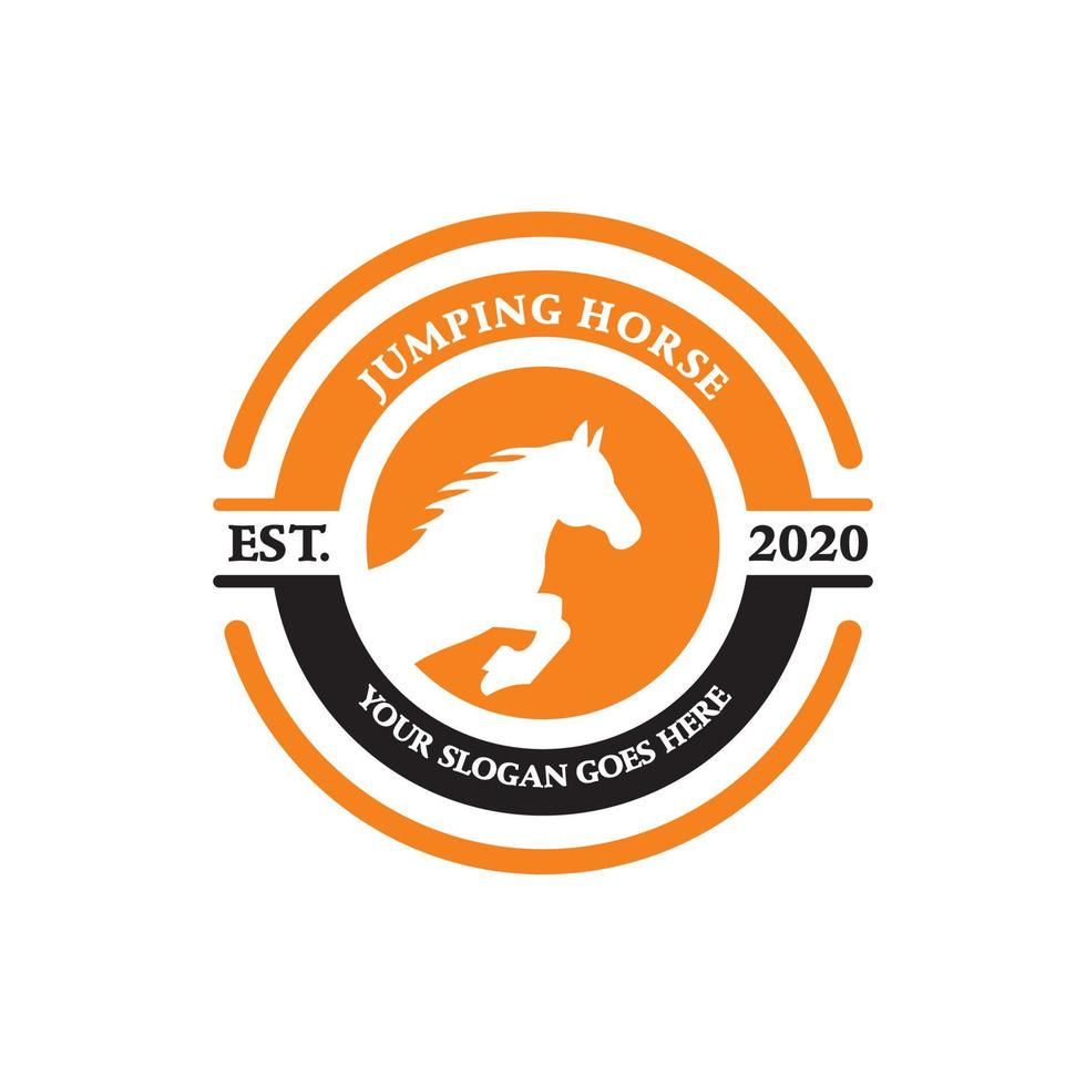 paardenlogo, dierenlogo vector