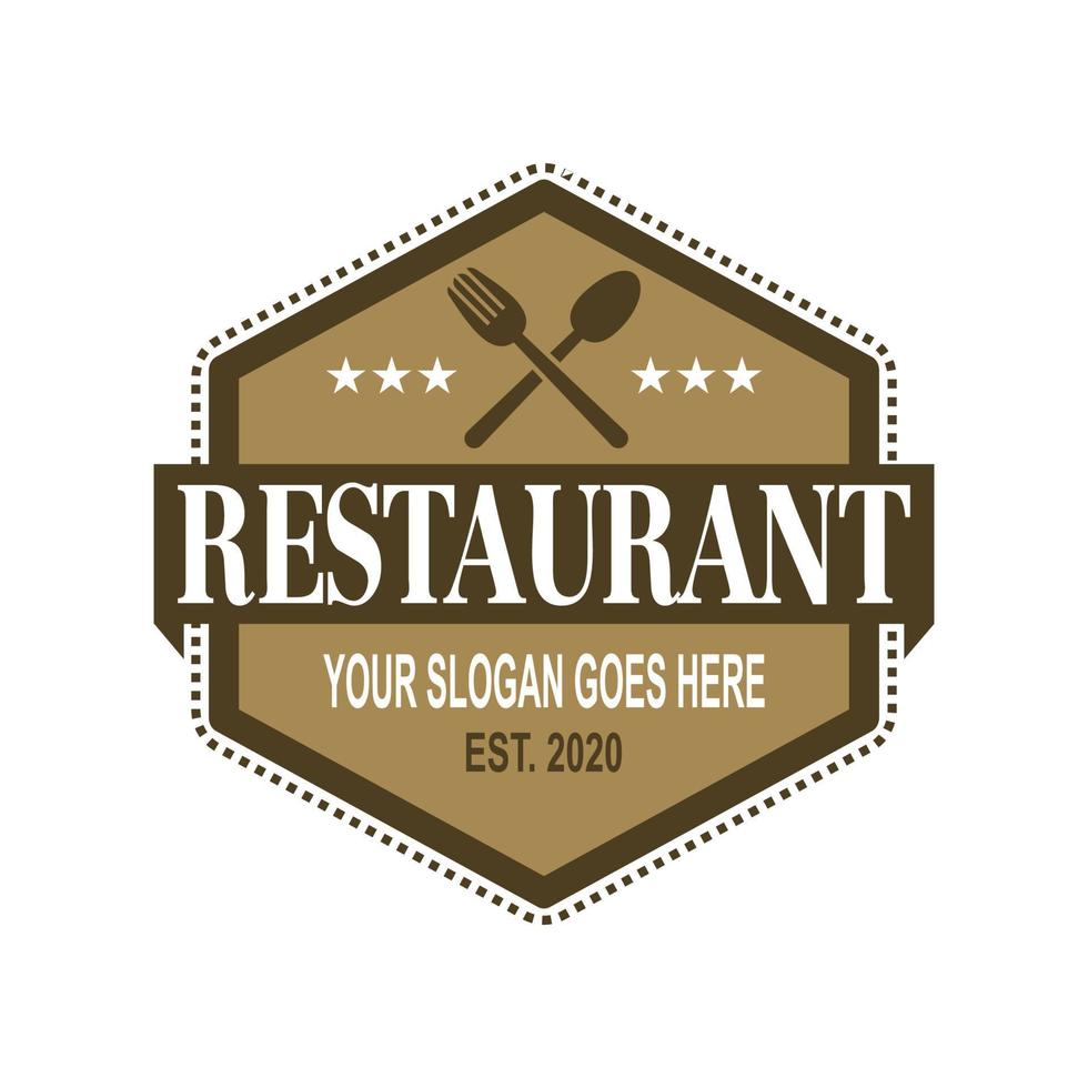 restaurant vector, voedsel logo vector