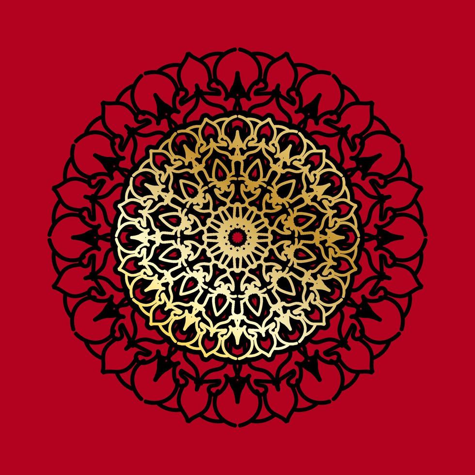 handgetekende mandala. decoratie in etnische oosterse doodle sieraad. vector