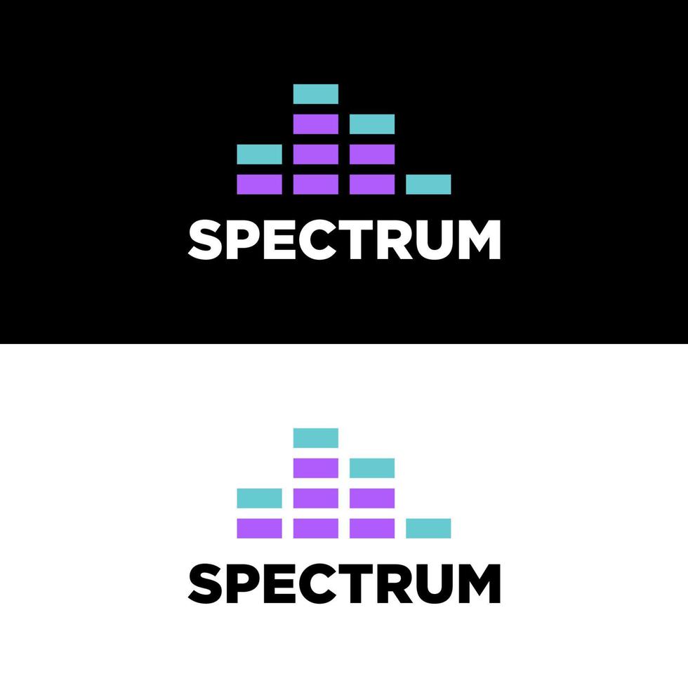 spectrum logo ontwerpsjabloon downloaden vector