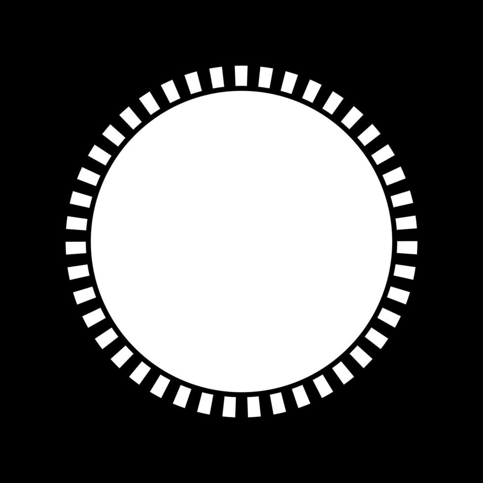 zon witte kleur pictogram. vector