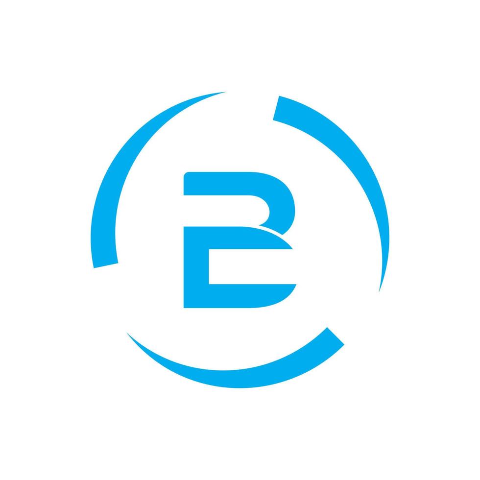 alfabet letters pictogram logo cb of bc vector