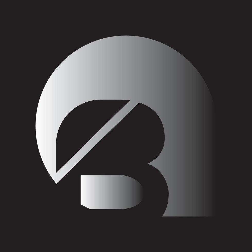 letter b logo ontwerp vector