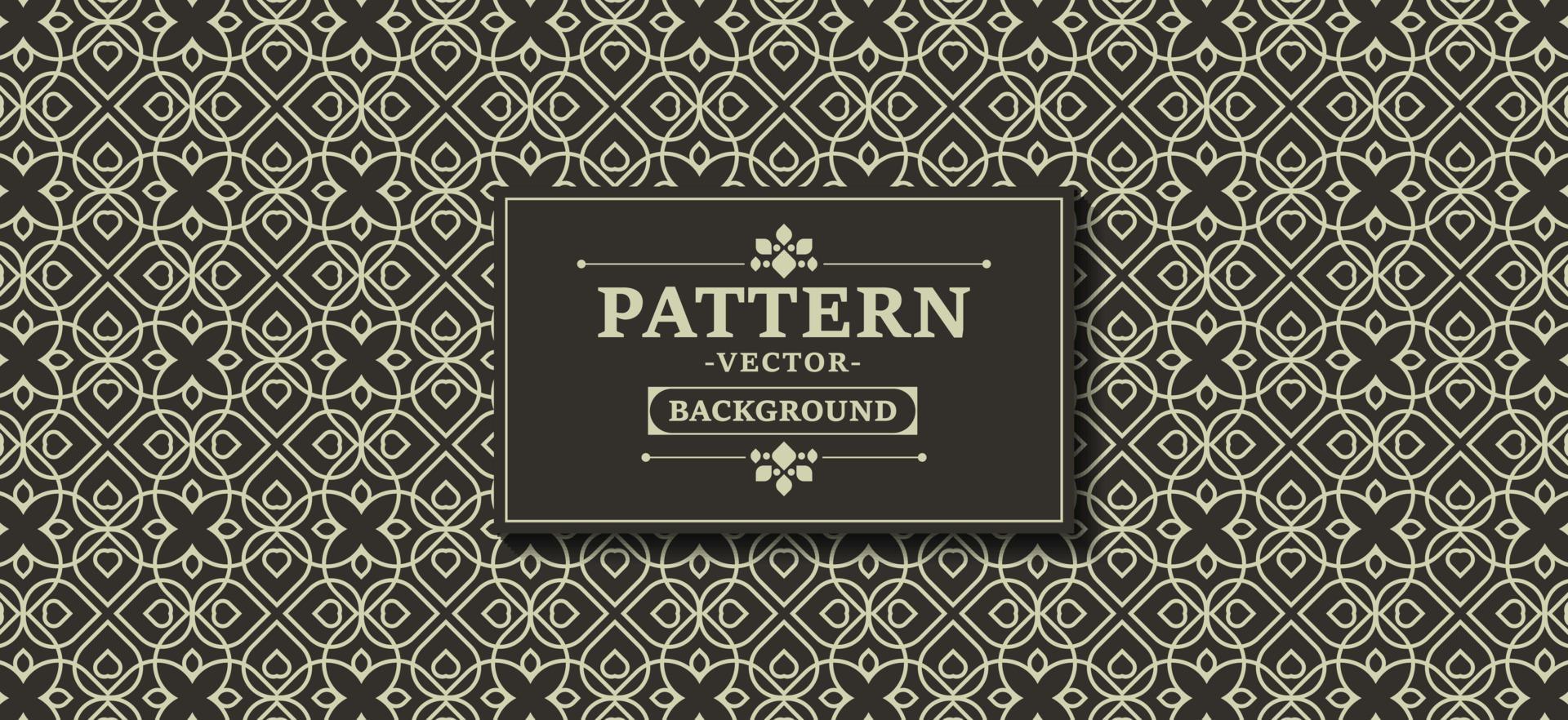 elegante patroon vintage stijl achtergrond vector