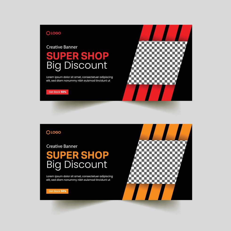 super verkoop korting banner sjabloon promotie vector