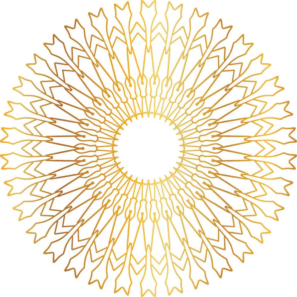 gouden mandala-ontwerp, koninklijk, ontwerpen, achtergrond, cirkel, bloem vector