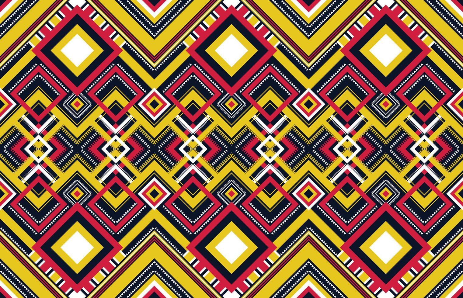 naadloze Oosterse geometrische etnische patroon voor achtergrond of behang. tapijt vloer gordijn ontwerp vector