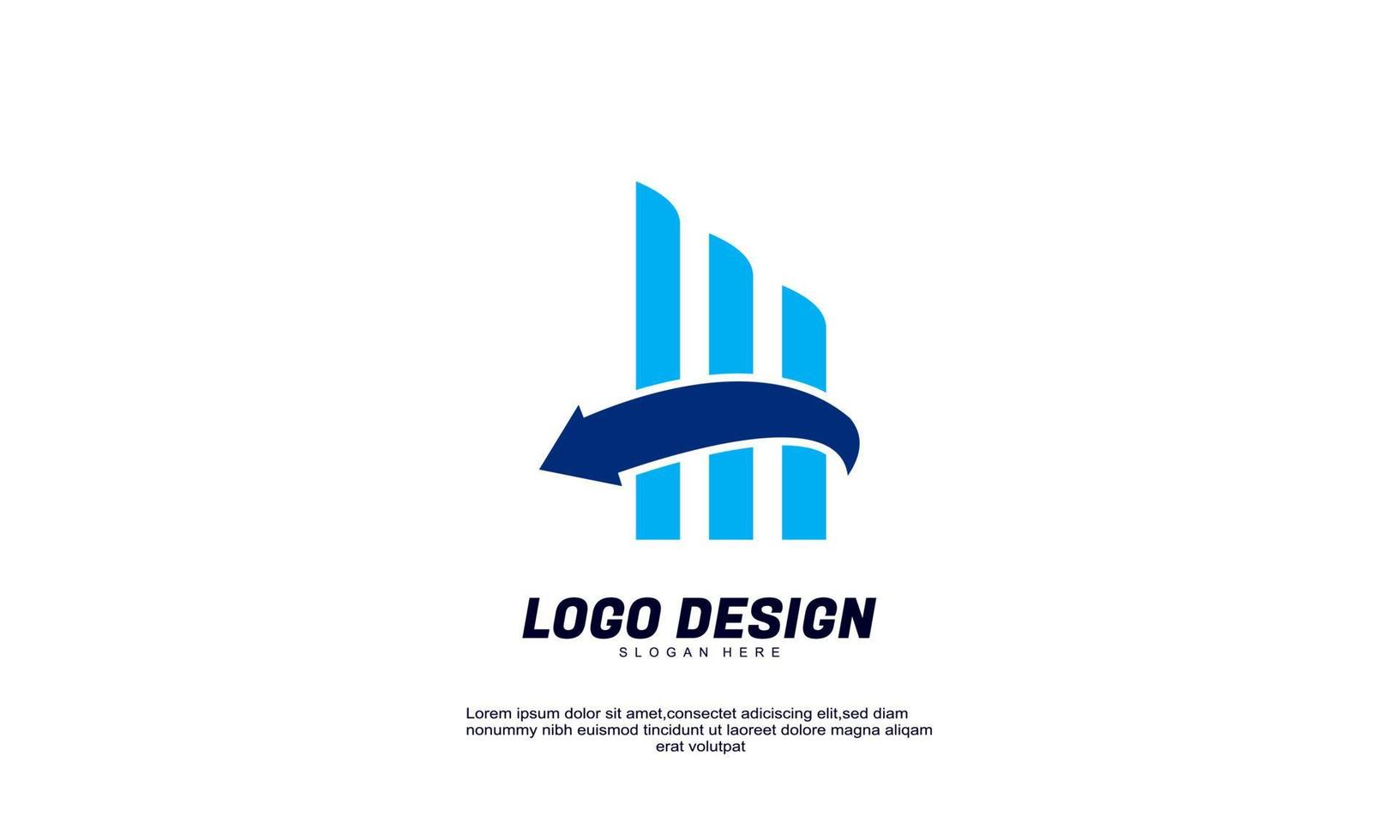 geweldig creatief logo idee financiën voor merkidentiteit bedrijf zakelijk of zakelijk kleurrijk ontwerpsjabloon vector
