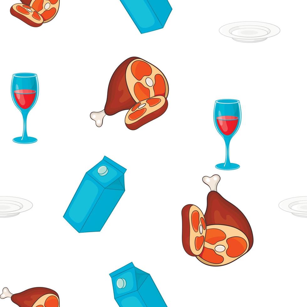 calorievoedselpatroon, cartoonstijl vector