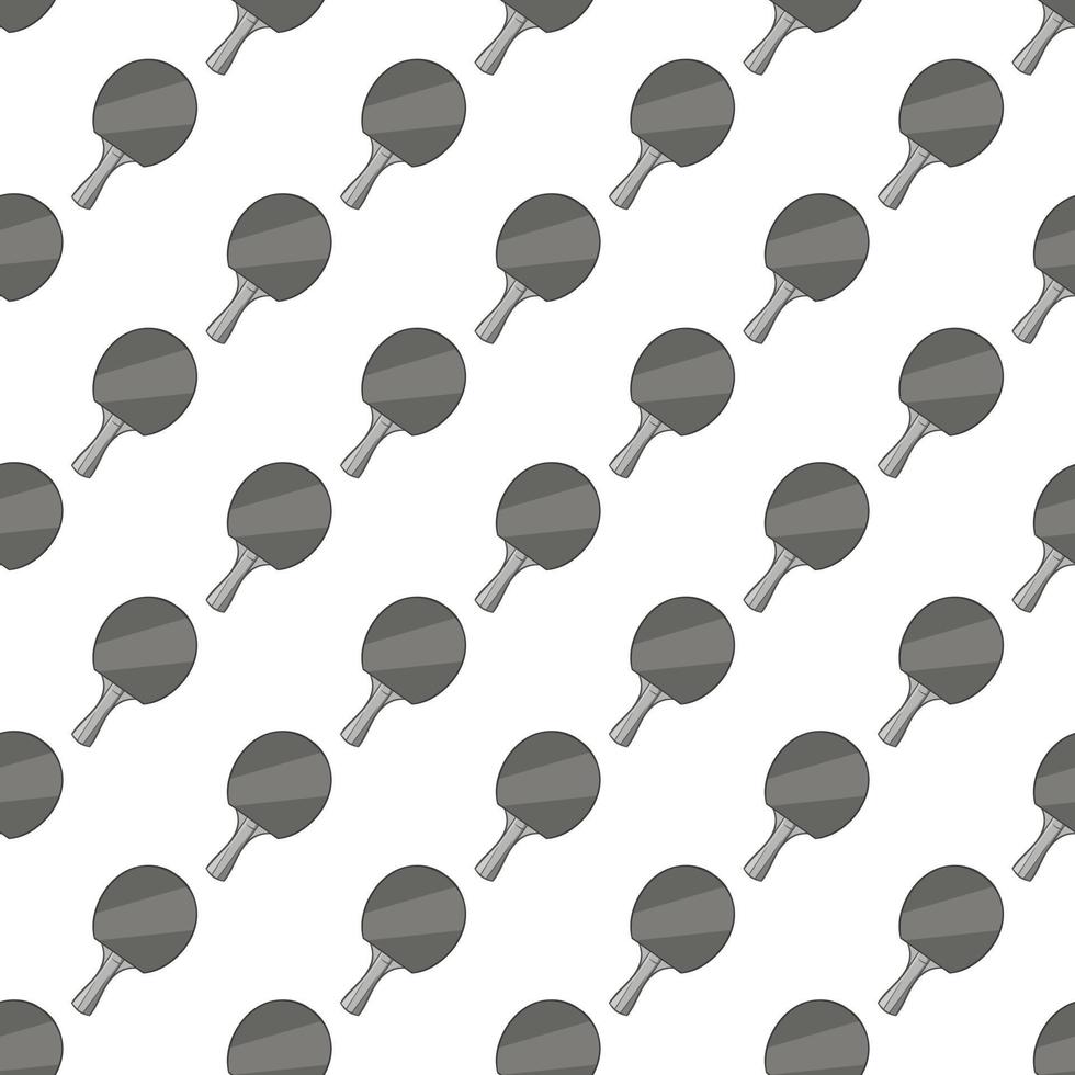 racket van tafeltennis naadloos patroon vector