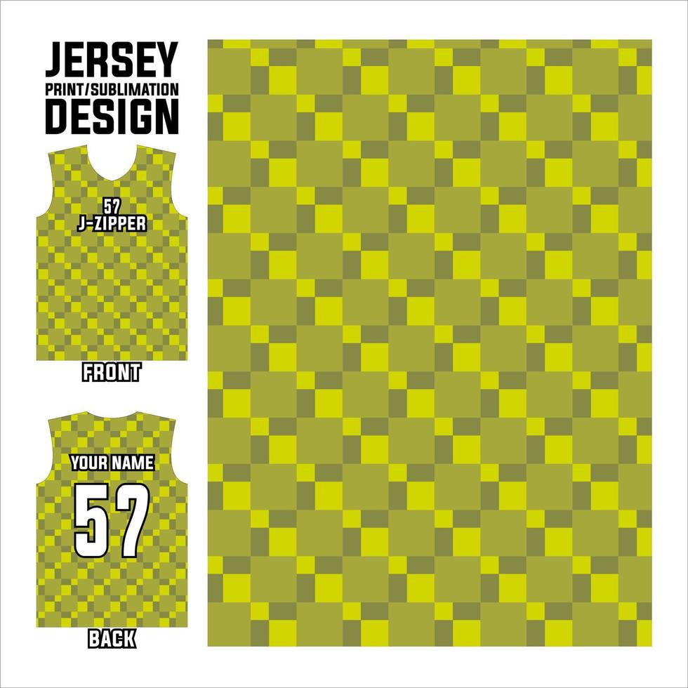 jersey printen en sublimatie ontwerpen voor voetbal, volleybal, basketbal, honkbal, gaming teams vector