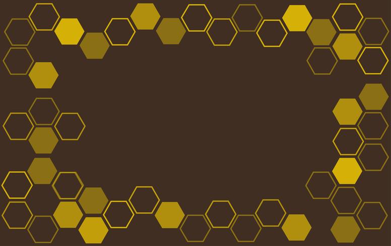 bee hive achtergrond vector