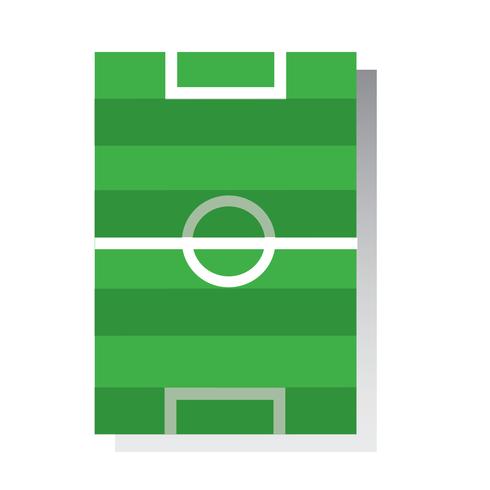 voetbal veld pictogram vector