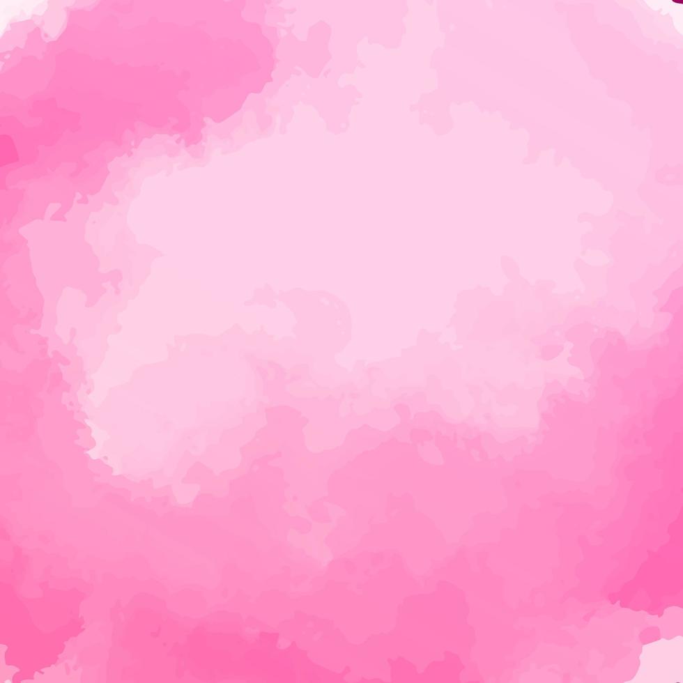 roze aquarelachtergrond met druipende vlekken en veegvlekken vector