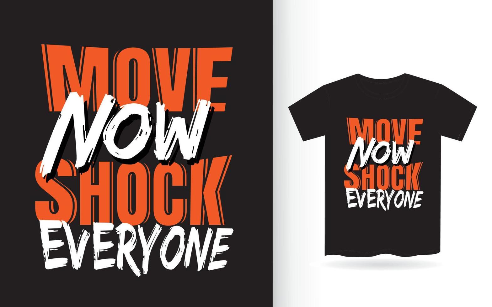 moderne belettering inspirerende quote voor t-shirt print vector