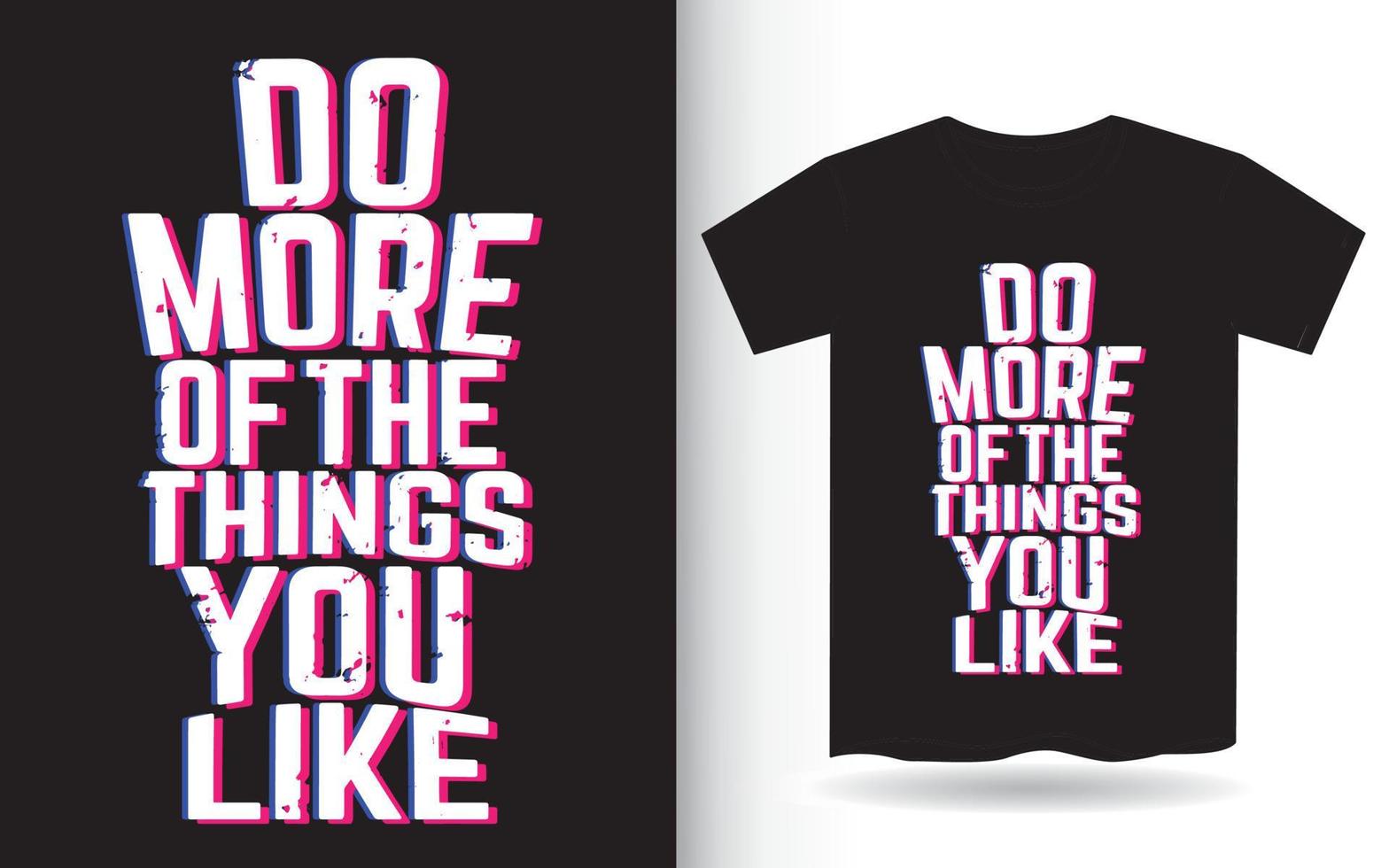 motivatie typografie citaat voor t-shirt print vector