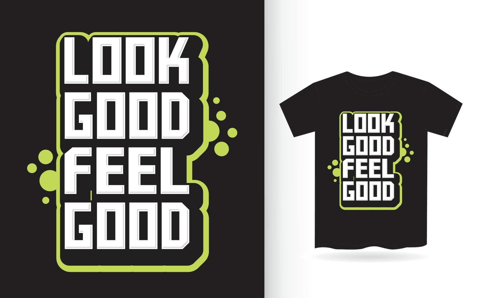 modern motiverend beletteringontwerp voor t-shirt vector