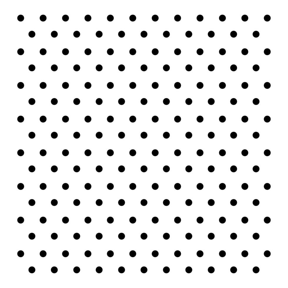 monochrome cirkel polka dot achtergrond vector