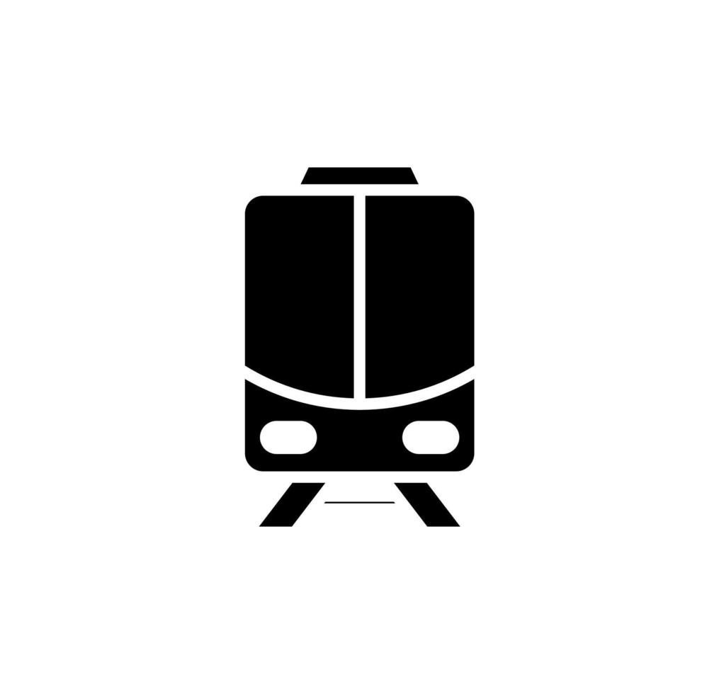 trein, locomotief, vervoer solide pictogram, vector, illustratie, logo sjabloon. geschikt voor vele doeleinden. vector