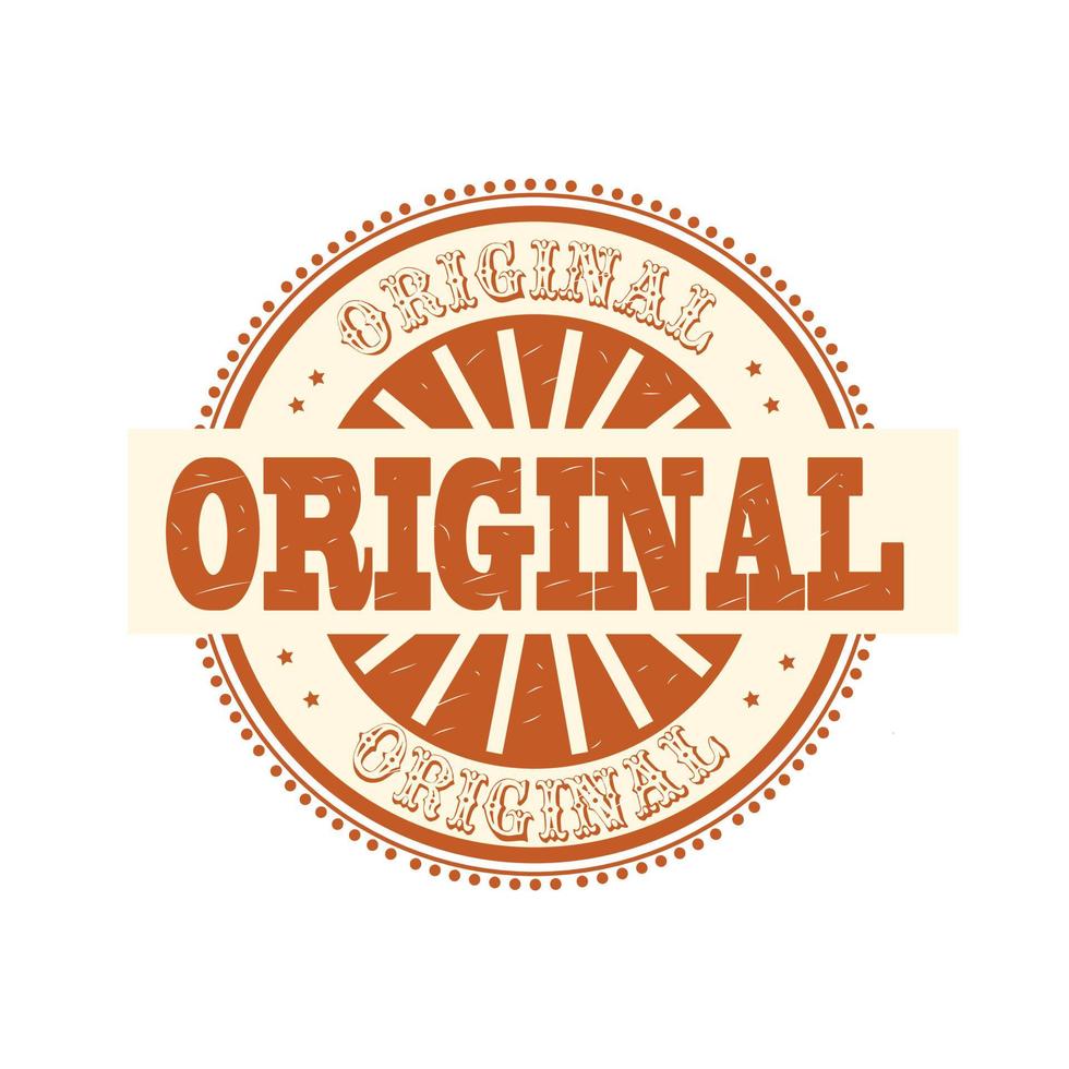 originele stempel vector