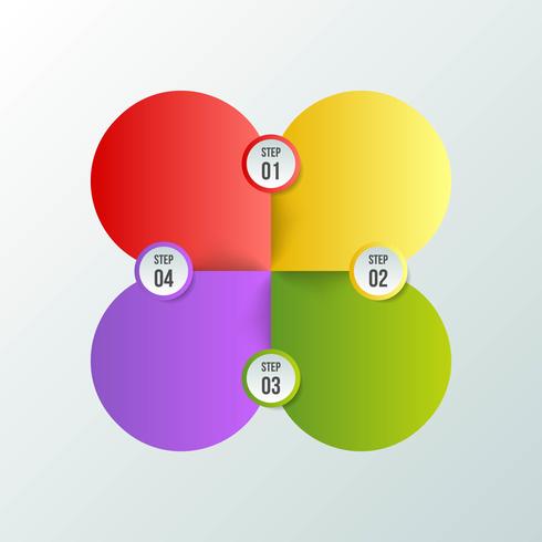 Cirkeldiagram, Cirkel infographic of Cirkeldiagram vector