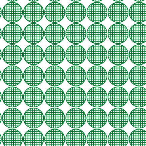 Groen afgerond patroonontwerp 39 vector