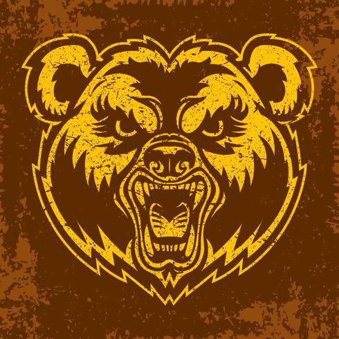 Grizzly klauw vector illustratie