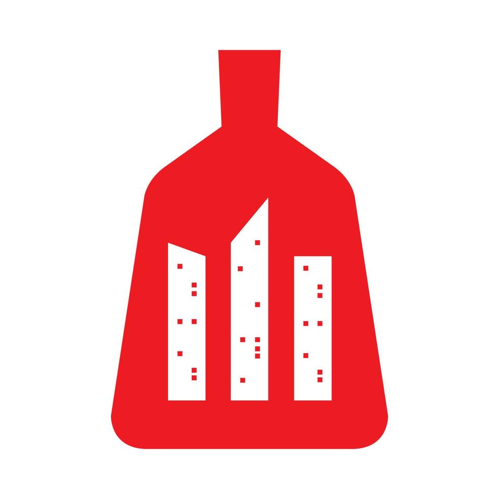 stad voedsel spatel logo vector symbool pictogram illustratie ontwerp