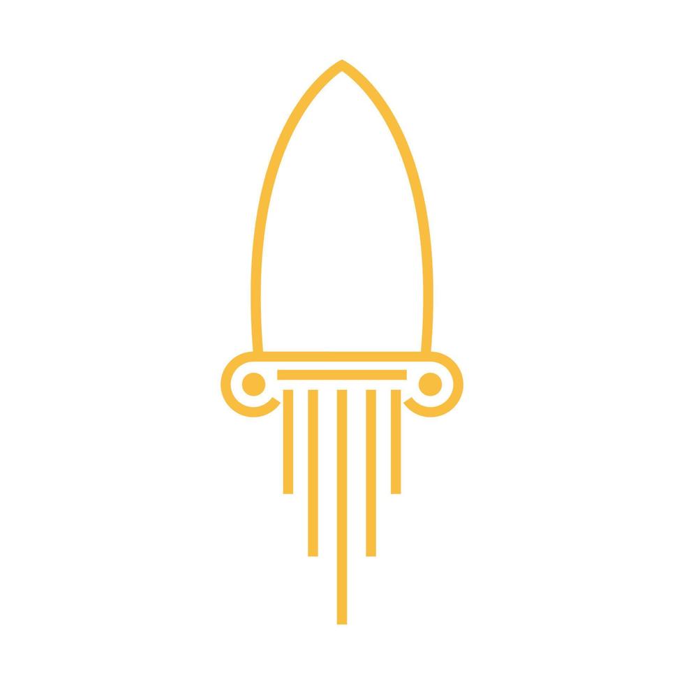 wet met zee dier logo vector symbool pictogram illustratie ontwerp