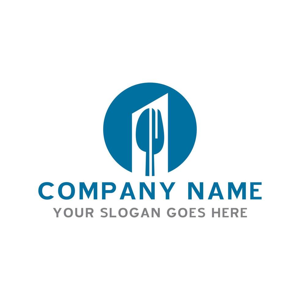 restaurant logo, voedsel logo vector