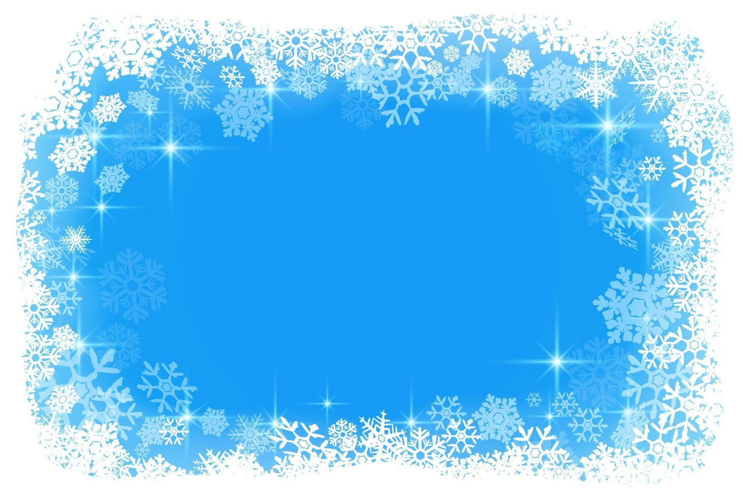 blauwe kerst achtergrond vector