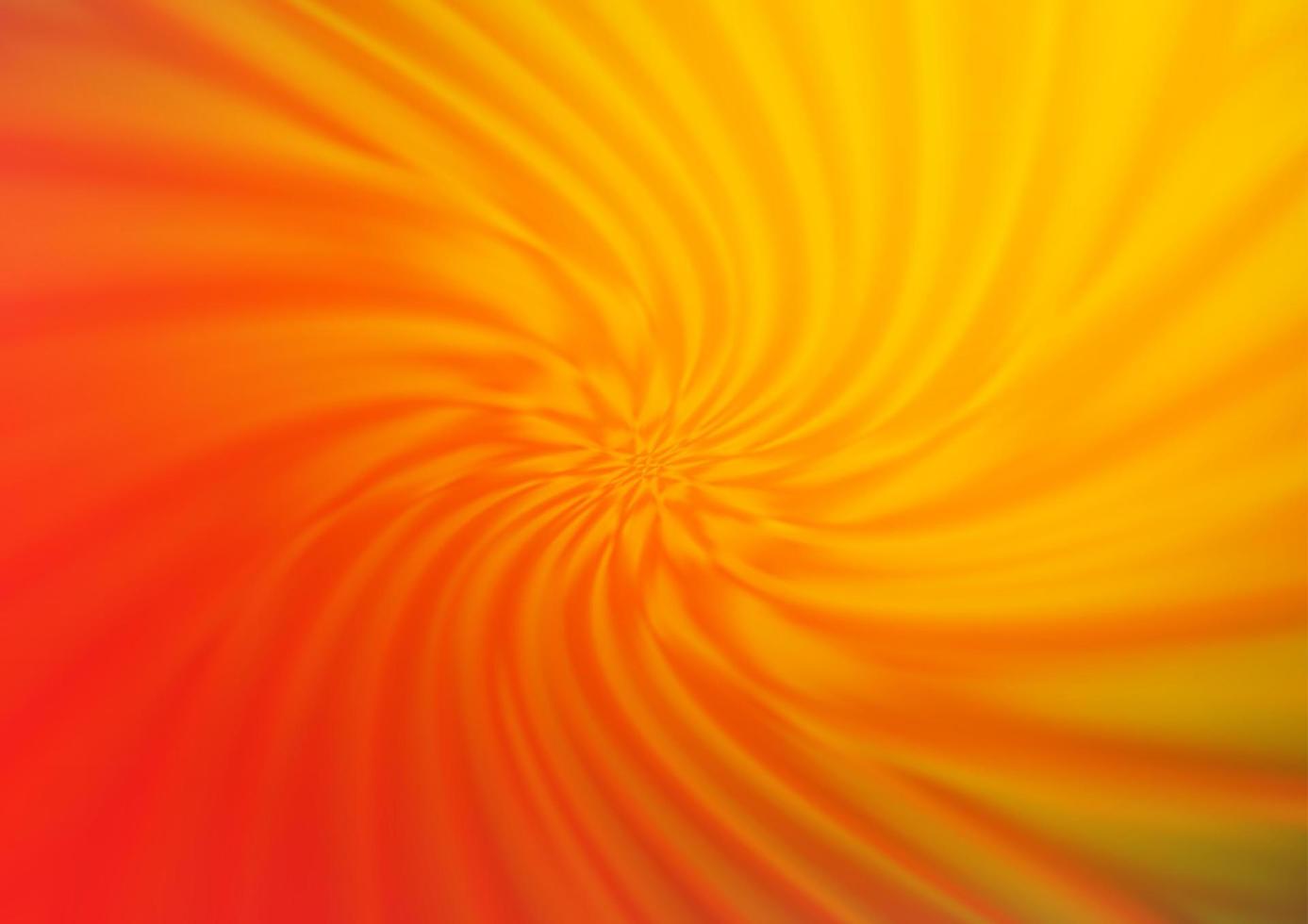 lichtgeel, oranje vector abstract wazig patroon.