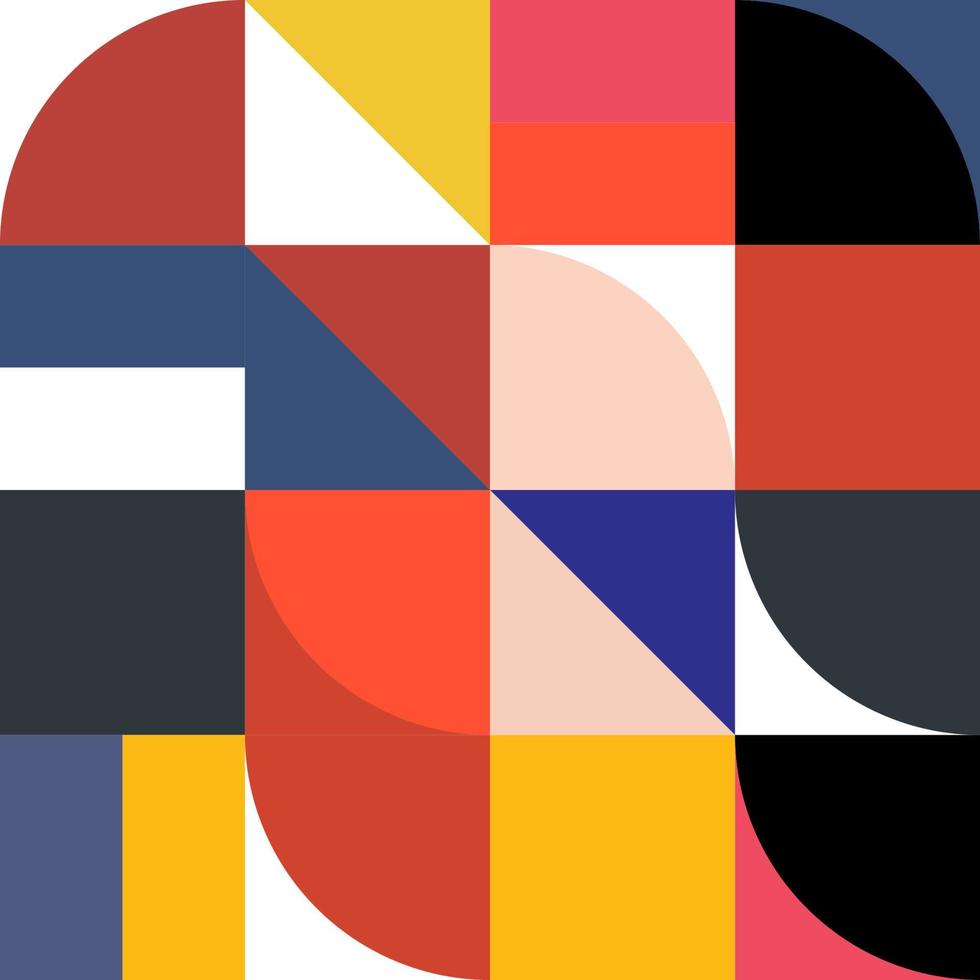 geometrie minimalistische kunstwerkposter met eenvoudige vorm en figuur. abstract vectorpatroonontwerp in Skandinavische stijl voor webbanner, bedrijfspresentatie, merkpakket, stoffenprint, behang vector