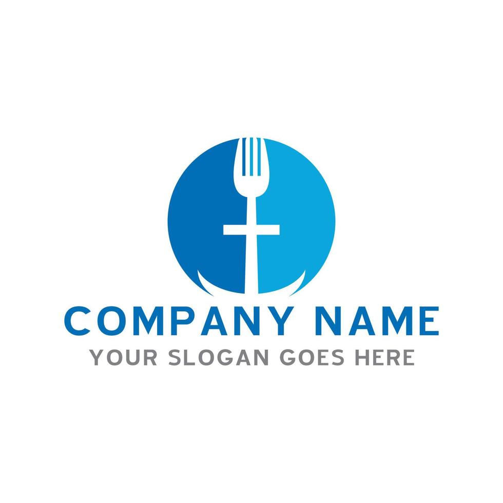 restaurant logo, voedsel logo vector