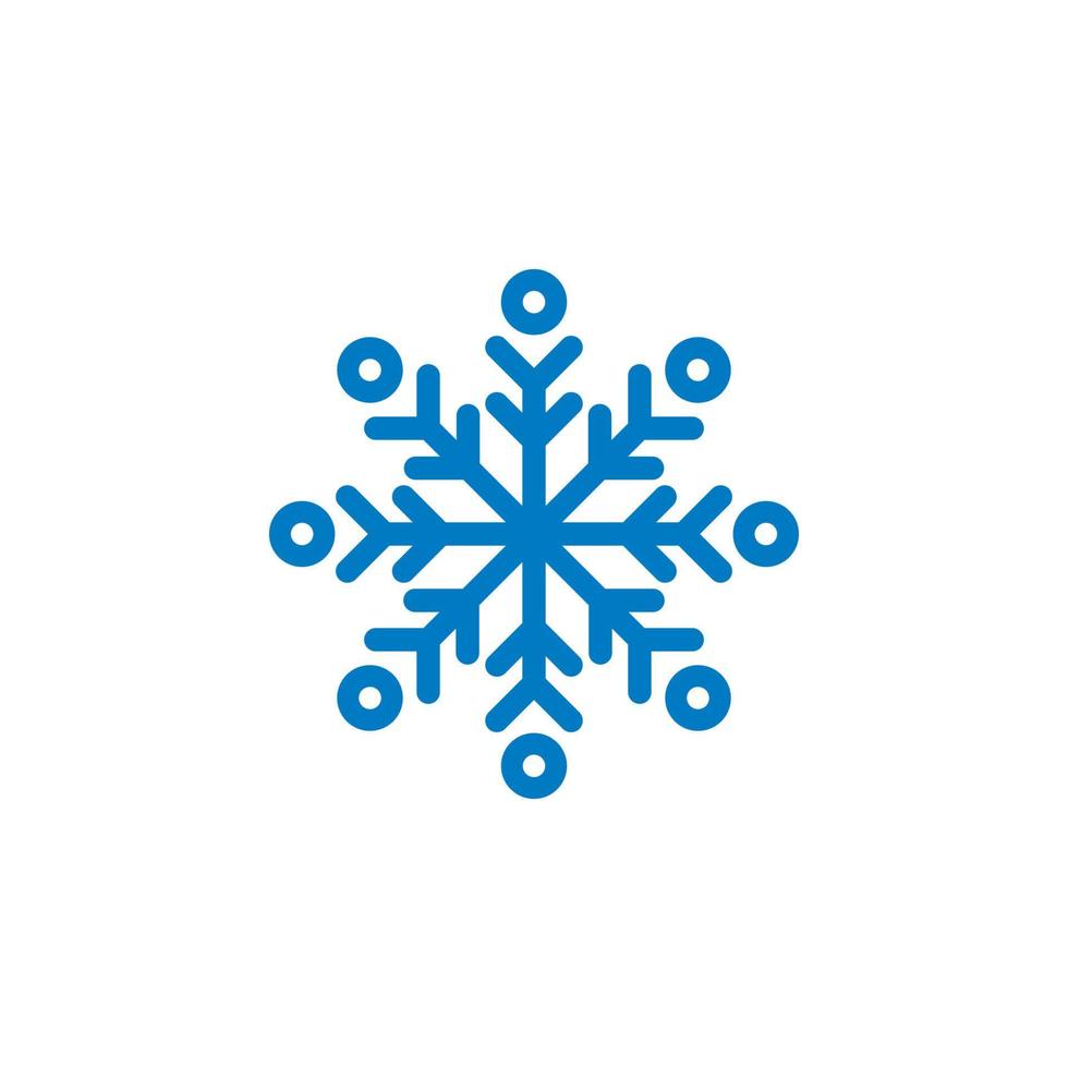 abstracte sneeuw vector, winter logo vector