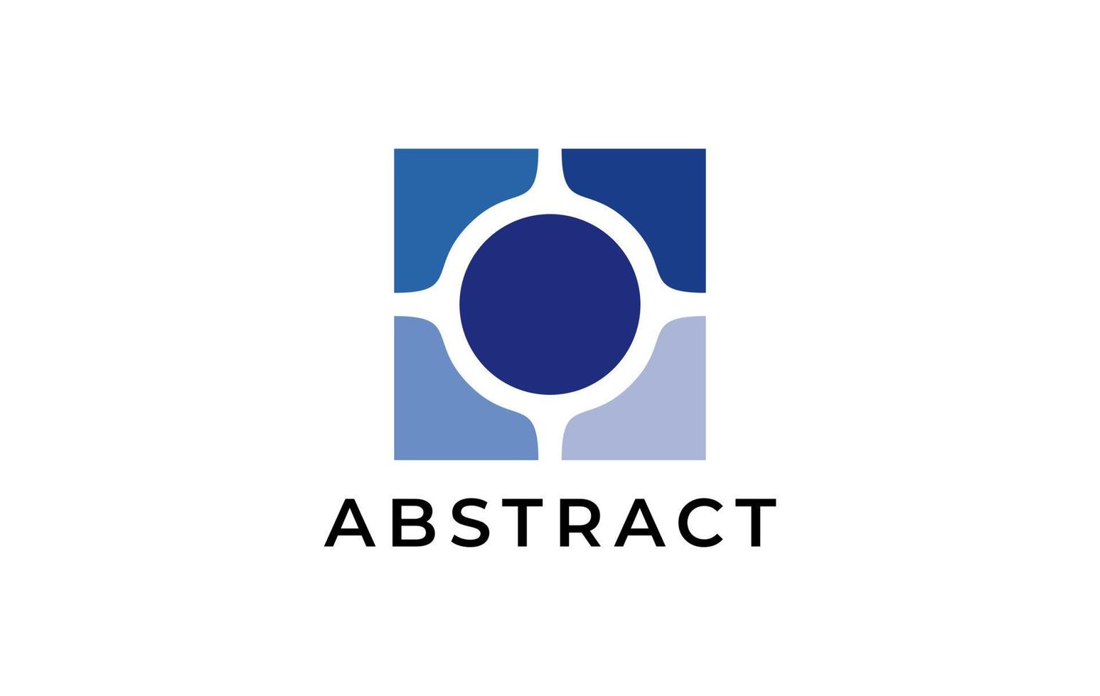 abstracte decoratieve logo. artistieke vector. vector