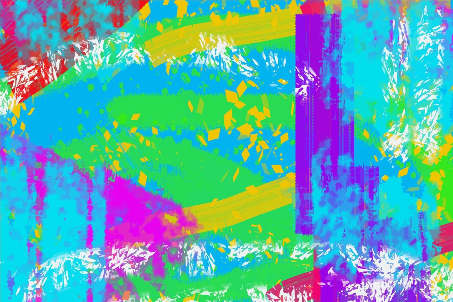 decoratieve lijn geborsteld splash geschilderd abstracte achtergrond. levendige verf patroon achtergrond. chaotische penseelstreken schilderen. vector