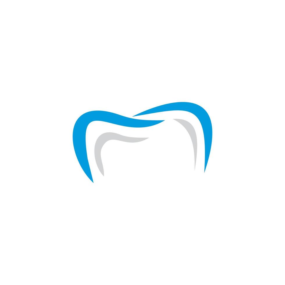 tandheelkundige zorg logo, kliniek tandheelkundige logo vector