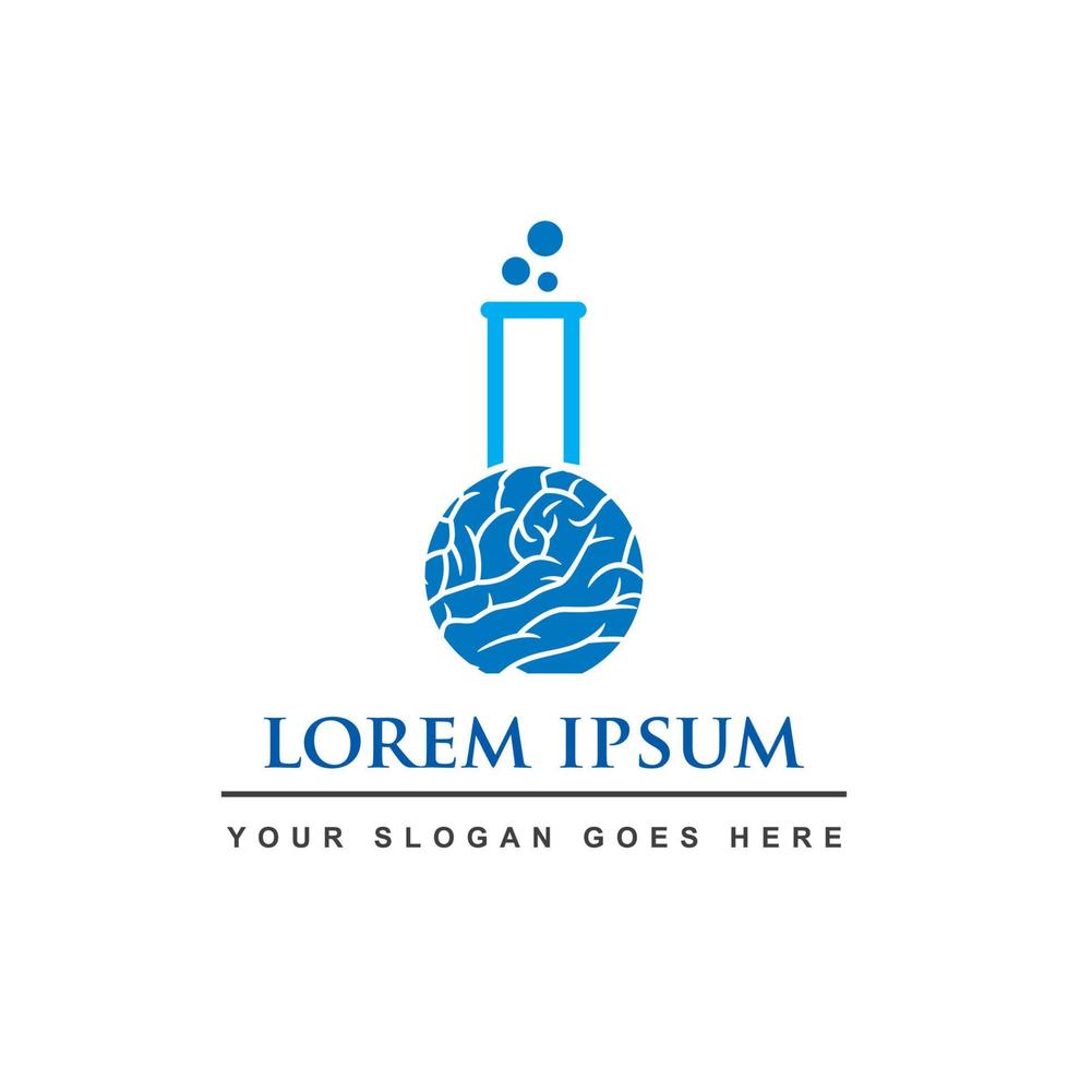 brain lab-logo, smart lab-logo vector
