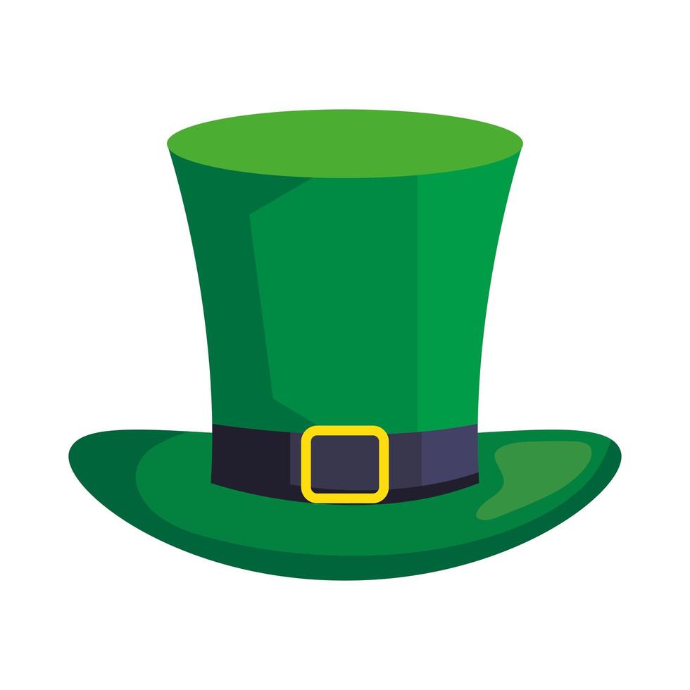 kabouter groene tophat vector