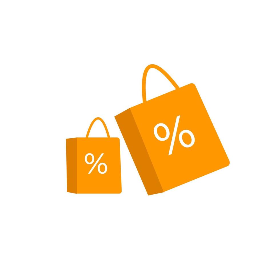 boodschappentas icon.online shopping.bag icoon voor web en mobiele app vector