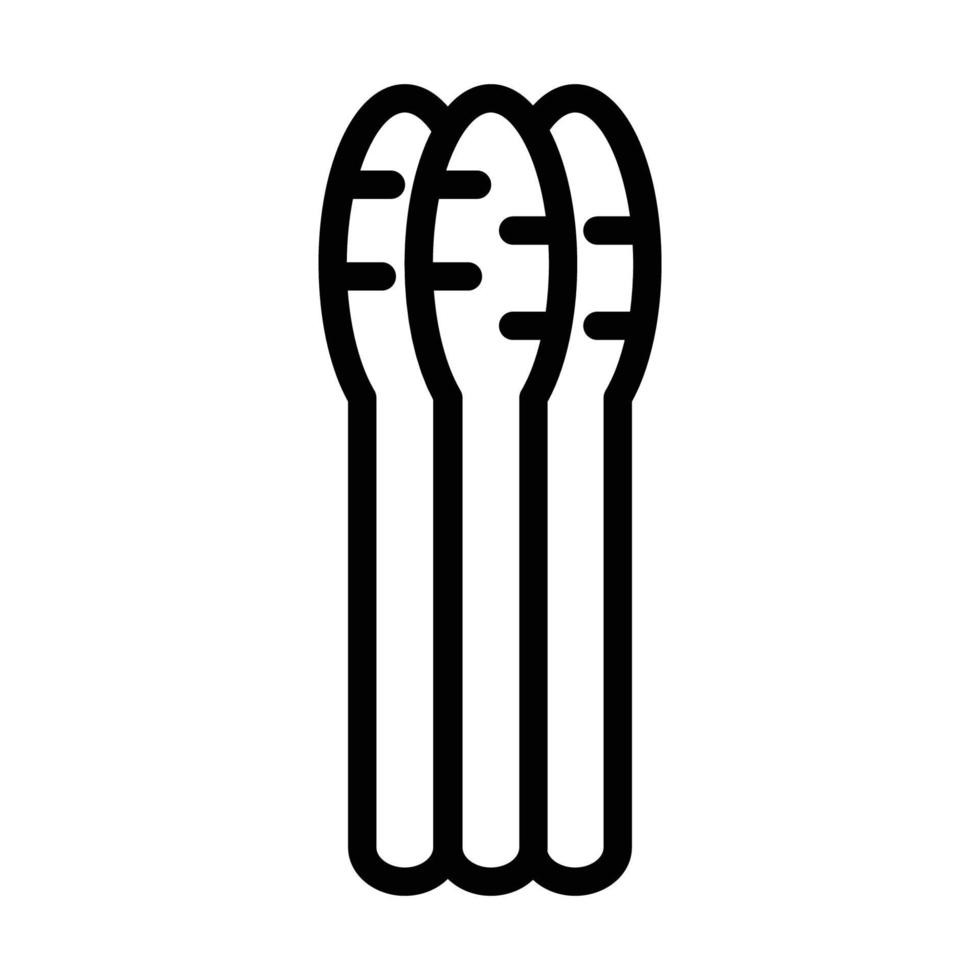 asperges pictogram ontwerp vector