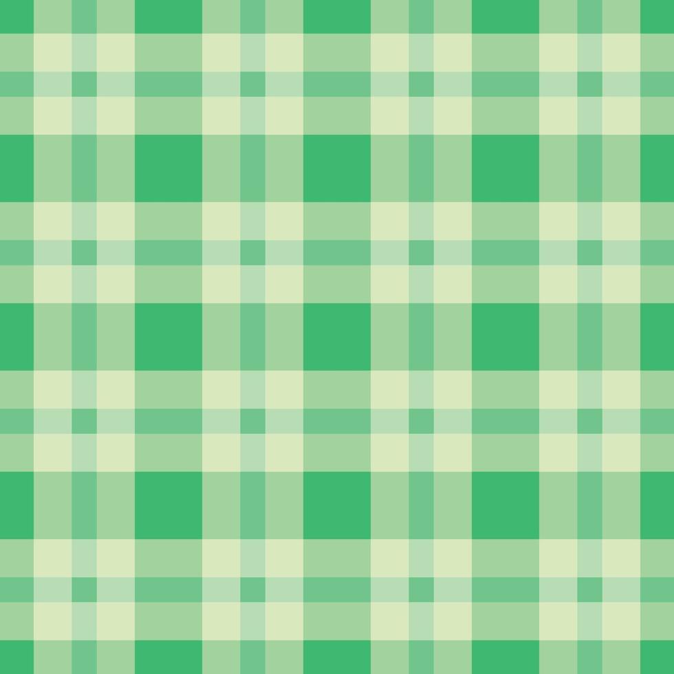 groen naadloos patroondoek grafisch eenvoudig vierkant tartanpatroon vector