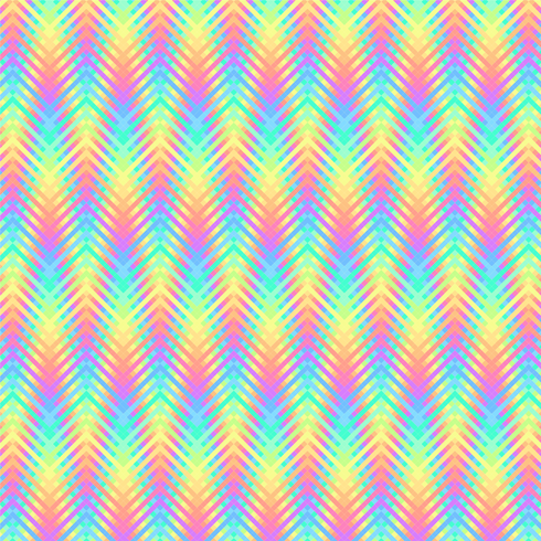 Psychedelische golvende strepen Pixel Art Pattern vector