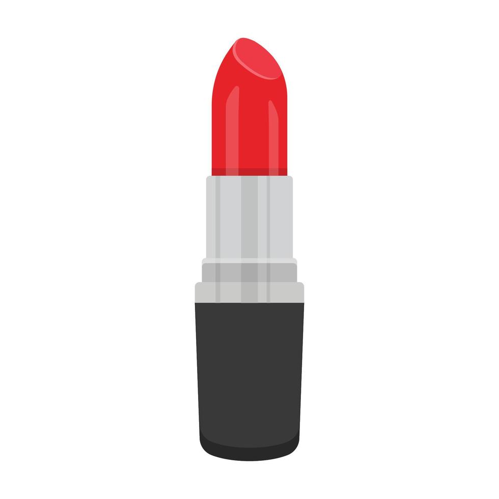 lippenstift vectorpictogram dat gemakkelijk kan worden gewijzigd of bewerkt vector