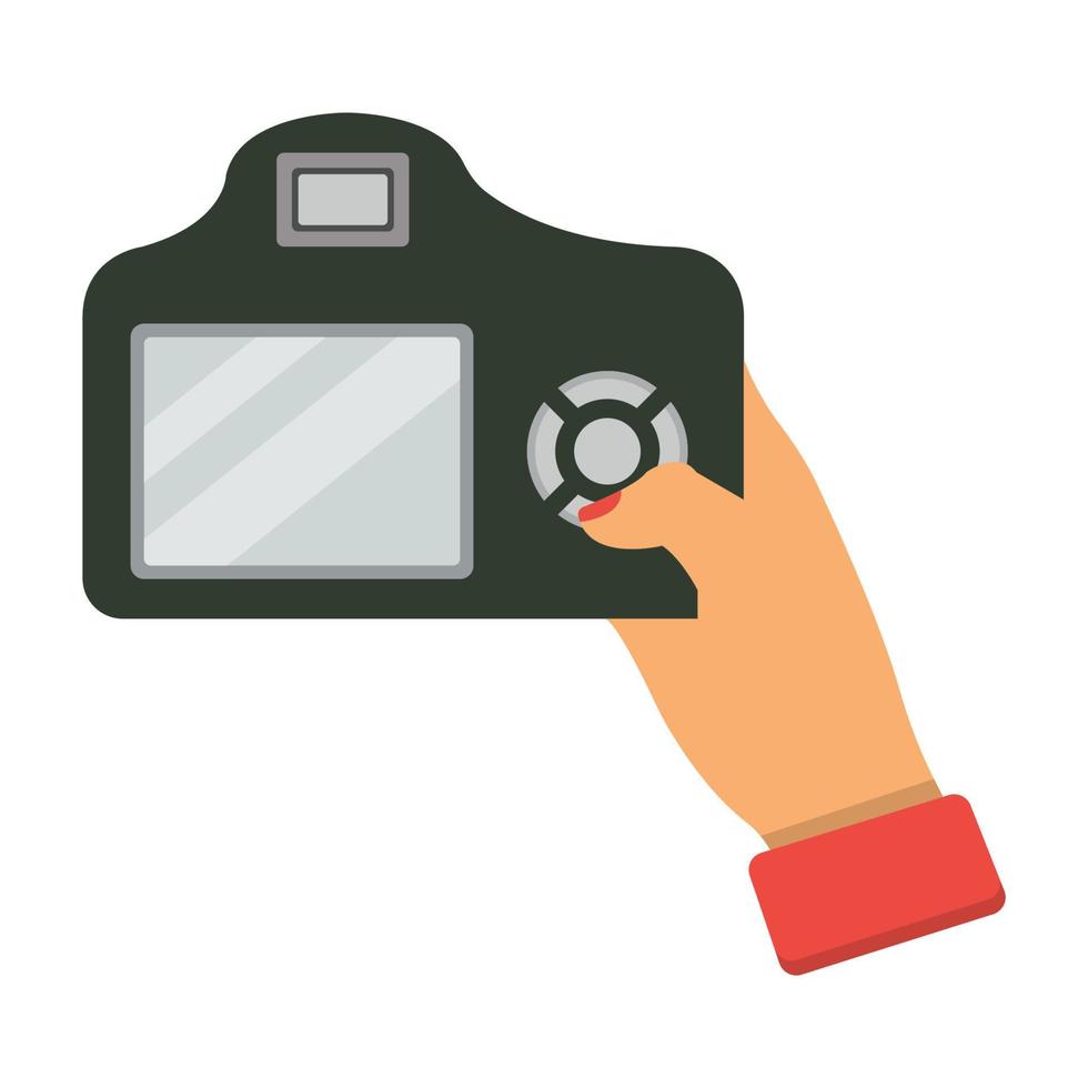 camera vectorpictogram dat gemakkelijk kan worden gewijzigd of bewerkt vector