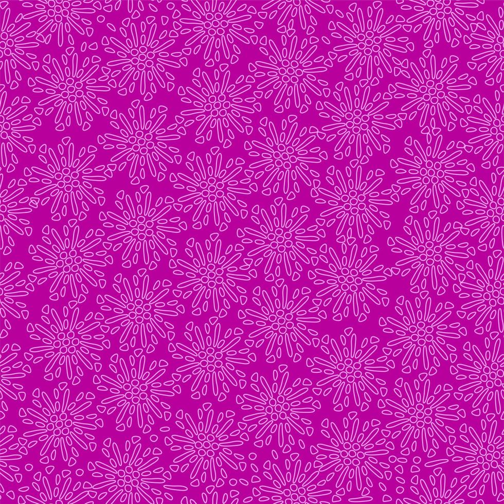 abstract vector achtergrond, mandala's in roze tinten. een screensaver voor een gadget, een achtergrond voor een ansichtkaart of een poster. oneindig patroon.